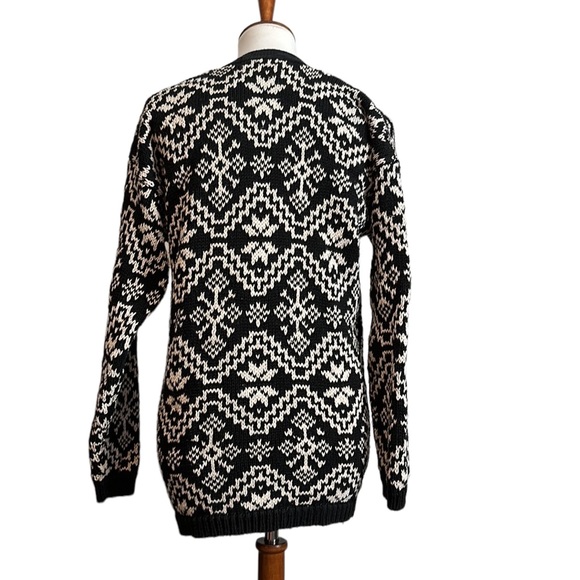 Vintage patterned cardigan - Picture 4 of 5